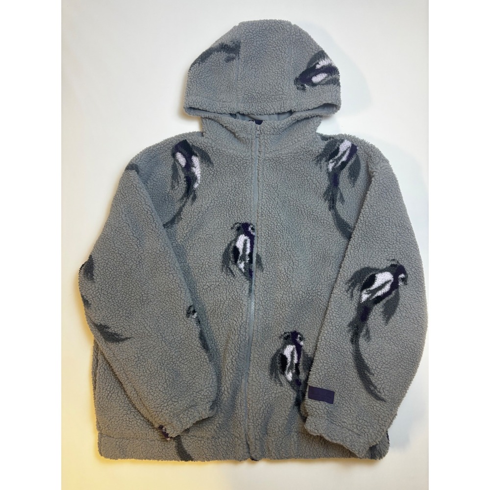 Taylor Swift Speak Now Taylors Version Koi Fish Sherpa Fleece Jacket Grey 2XL